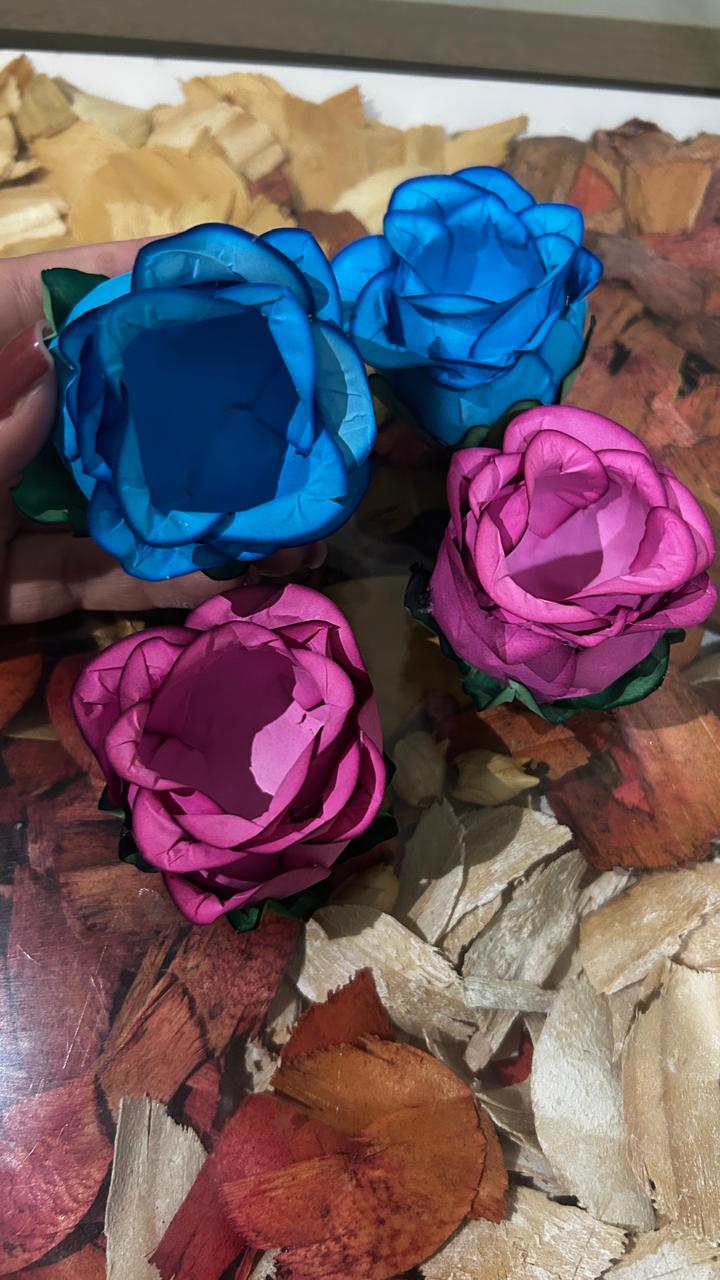 Forminha Botão de Rosa – Clássica e Atemporal | Kit 100 unid