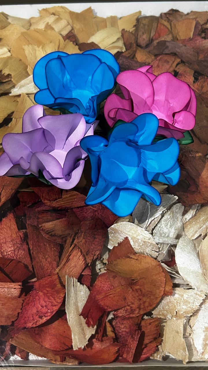 Forminha Margarida – 2 Camadas + Sépala | Artesanal e Romântica | Kit 100 unid